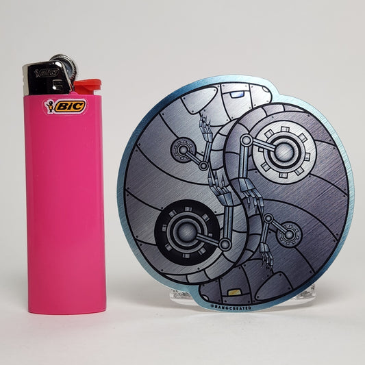 BANGcreated! - Year of the Rat 3" Metallic Die Cut Sticker 2020