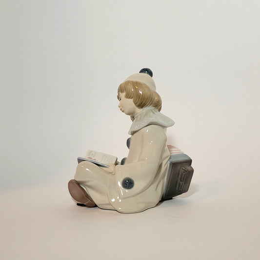 Lladro - Juan Huerta - Girl with Accordion Porcelain Figurine 1971