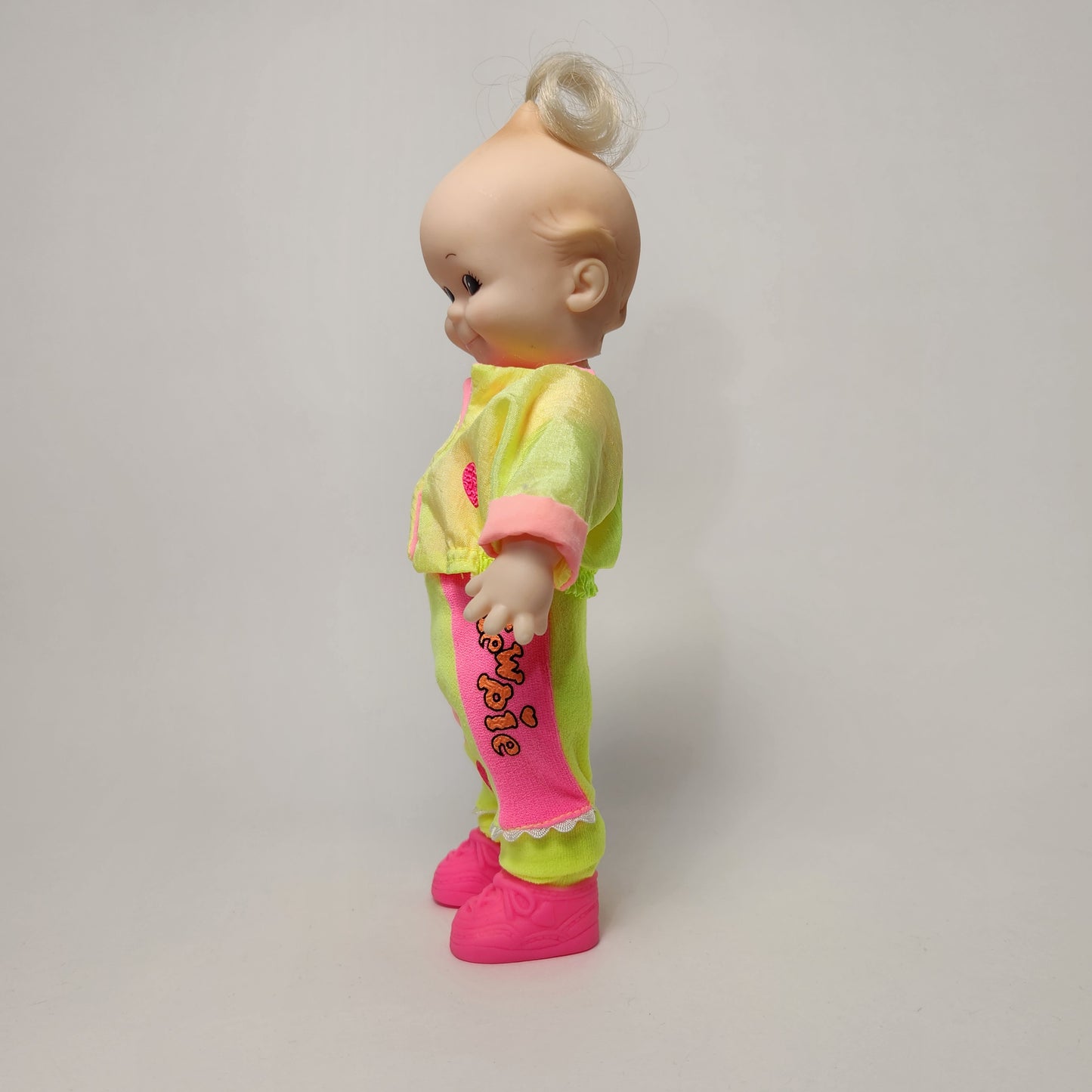 Roseart - Kewpie 8" Rubber Doll with Neon Outfit 1993
