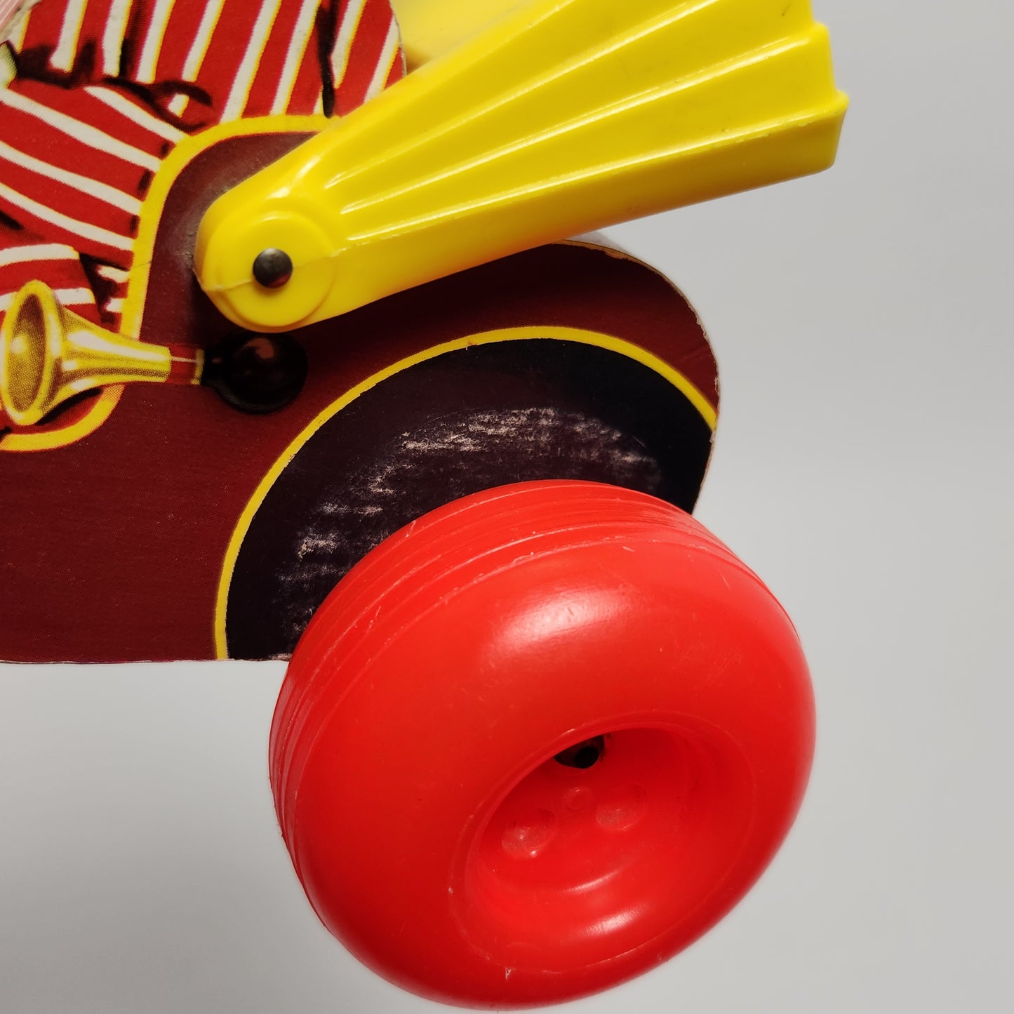 Fisher Price - Jolly Jalopy Clown Pull Toy 1965