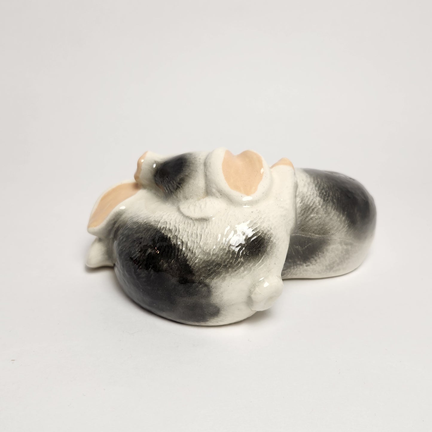 Ceramic Sleeping Pigs Figurine
