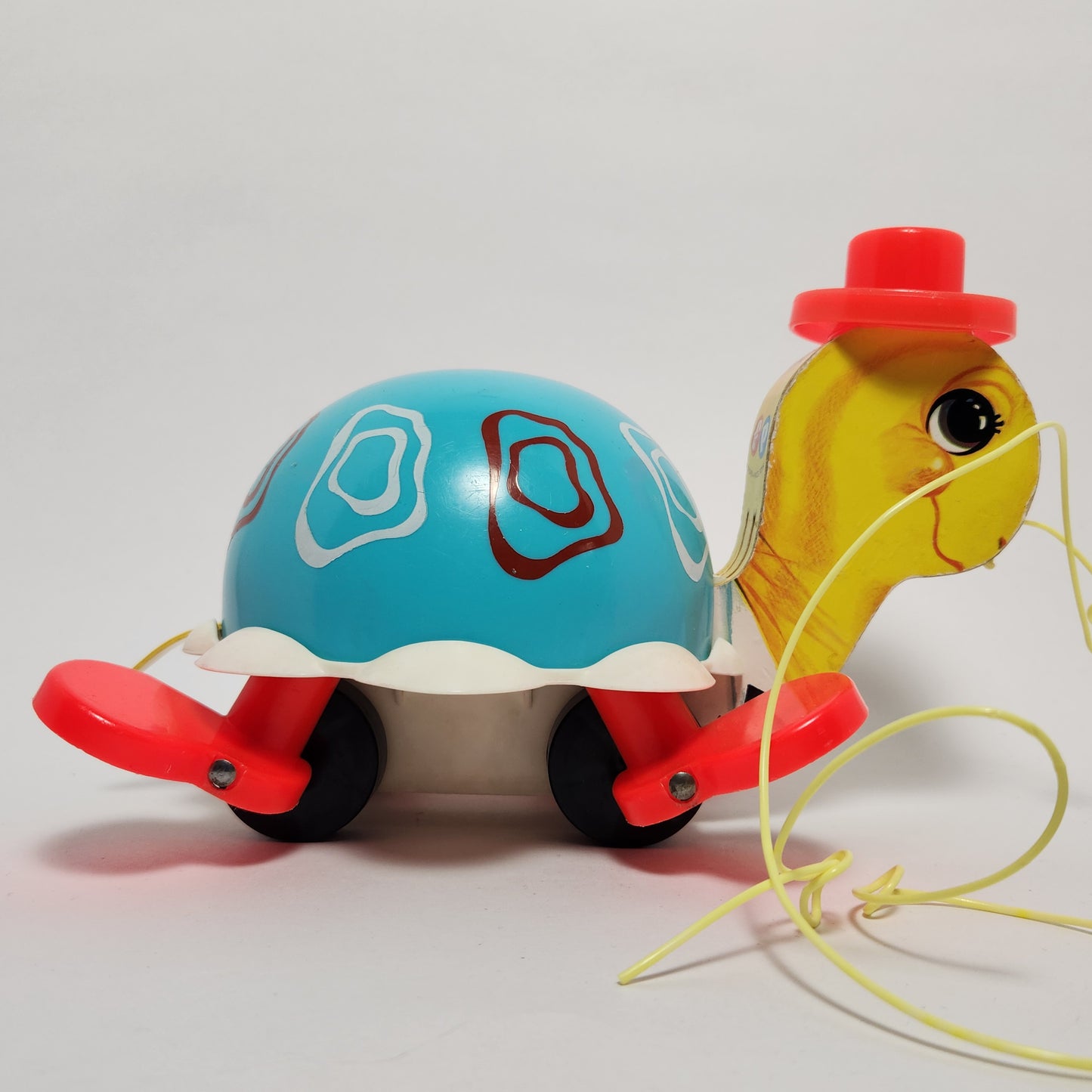 Fisher Price - Tip Toe Turtle Pull Toy 1962