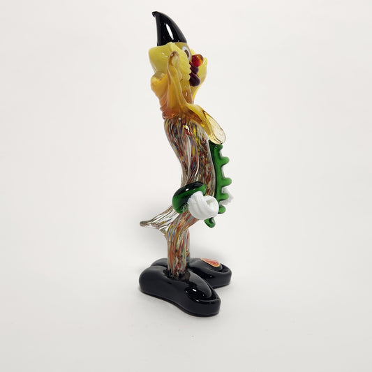 Murano - Multicolor Glass Clown Figurine