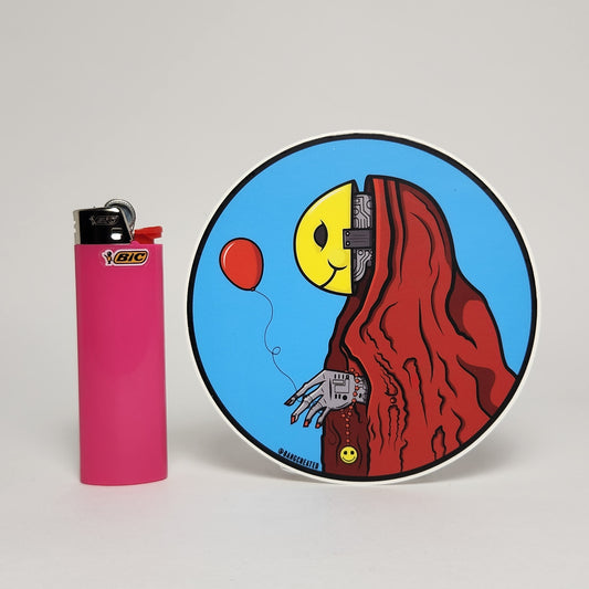 BANGcreated! - Stoic 4" Round Sticker