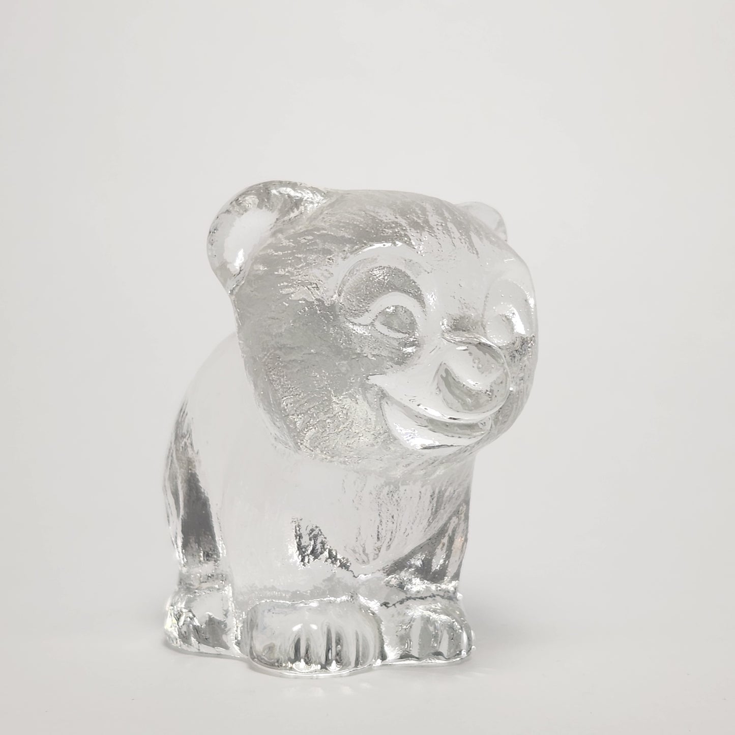 Goebel - Lead Crystal Bear Figurine 1980s