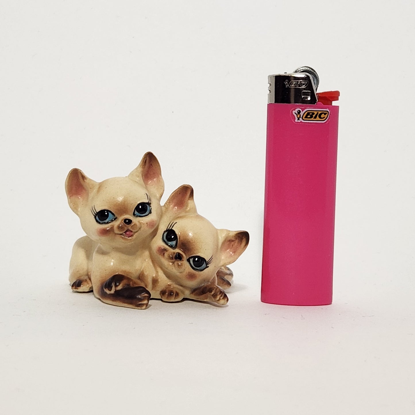 Josef Originals - Porcelain Siamese Kittens Figurine