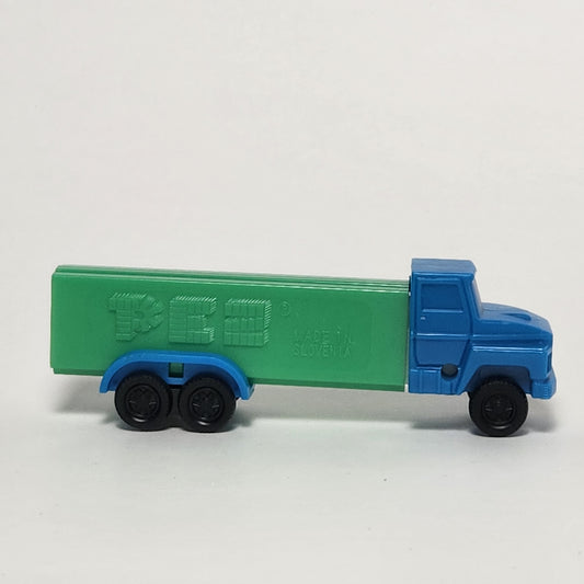 Pez - Green and Blue Semi Truck Pez Dispenser