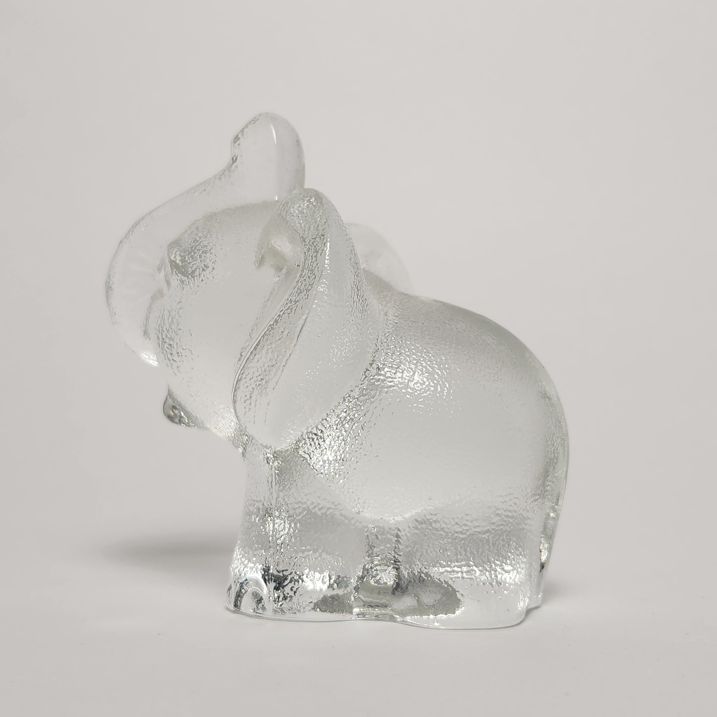 Goebel - Lead Crystal Elephant Figurine 1980s