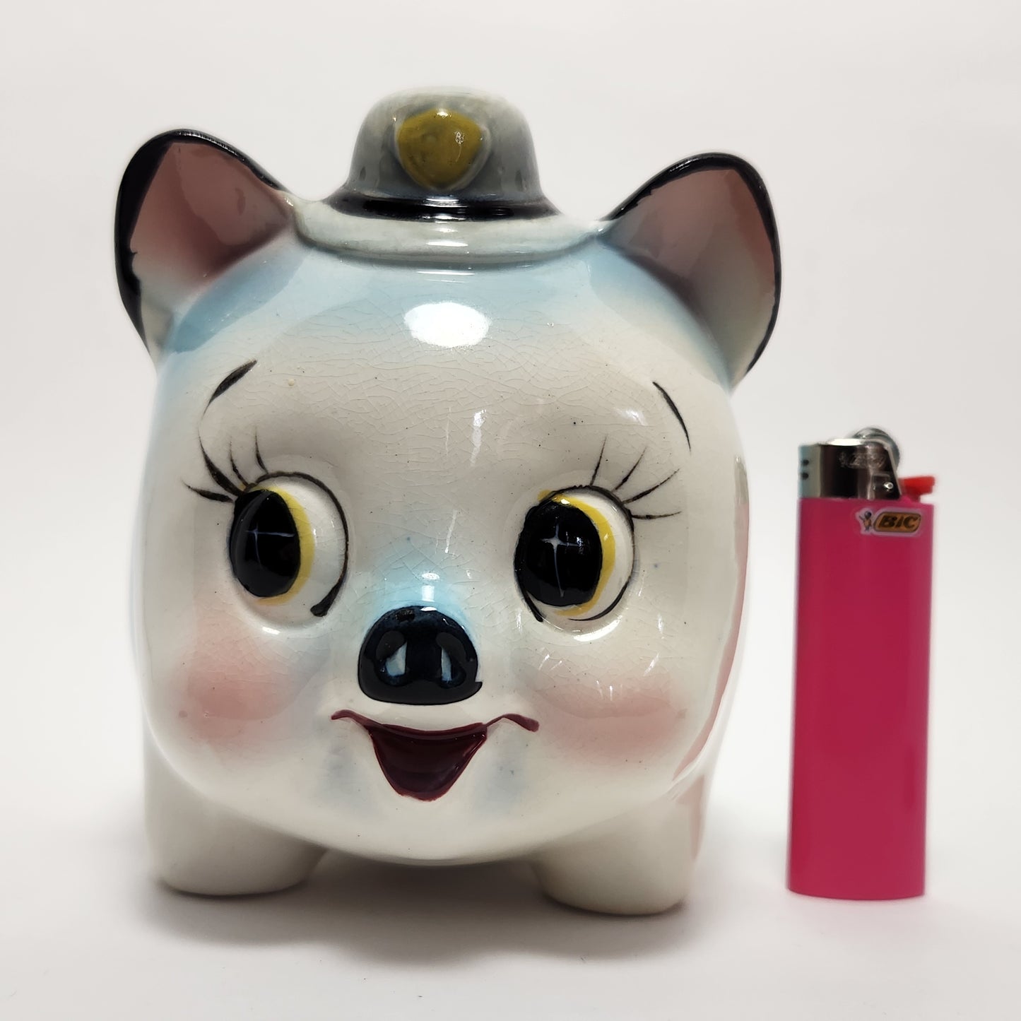 Westpac Japan - Blue Policeman Ceramic Piggy Bank