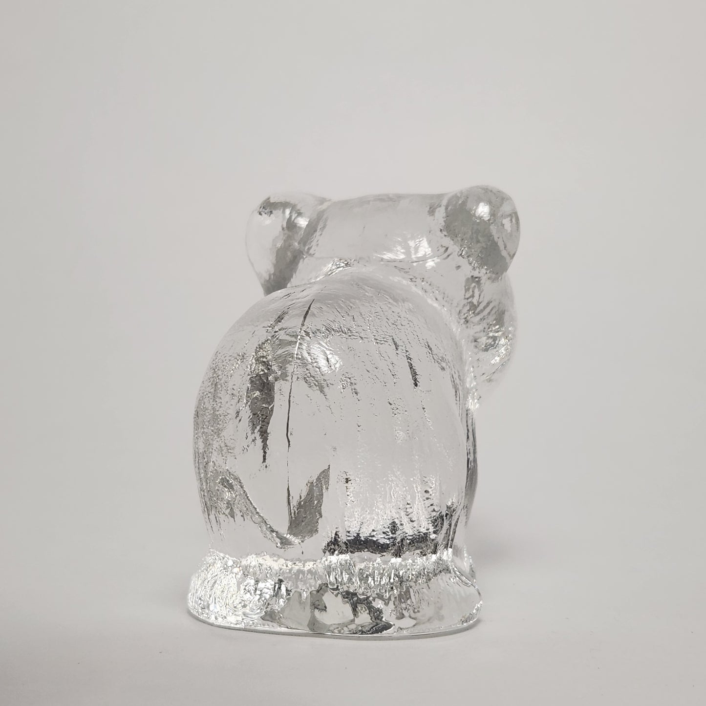 Goebel - Lead Crystal Bear Figurine 1980s