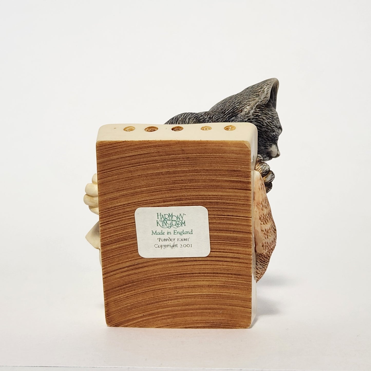 Harmony Kingdom - Peter Calvesbert - Powder Room Trinket Box 2001