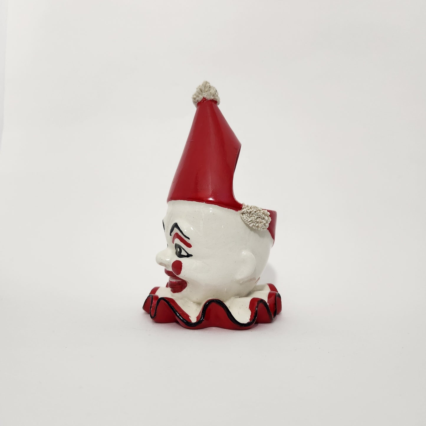 Napco - Spaghetti Clown Head Planter 1960s