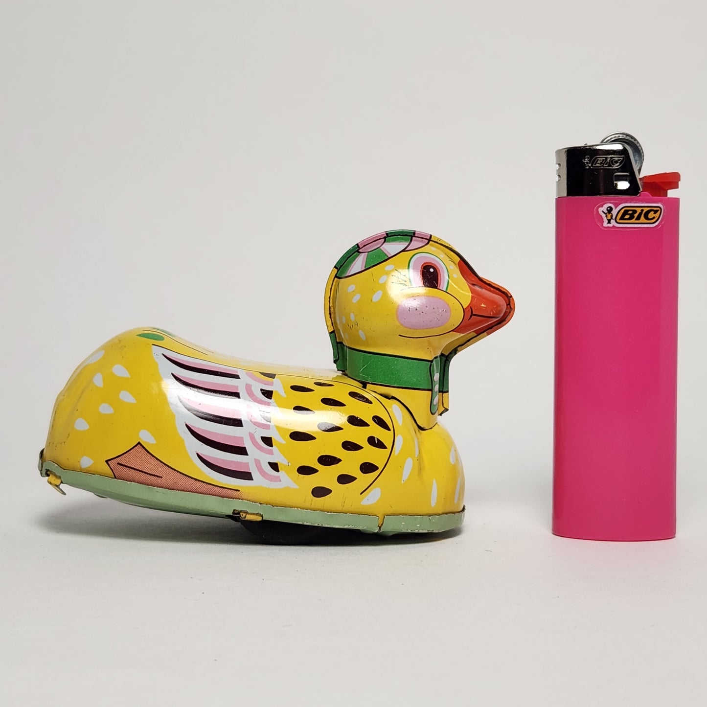 Tin Lithographed Friction Duck Toy