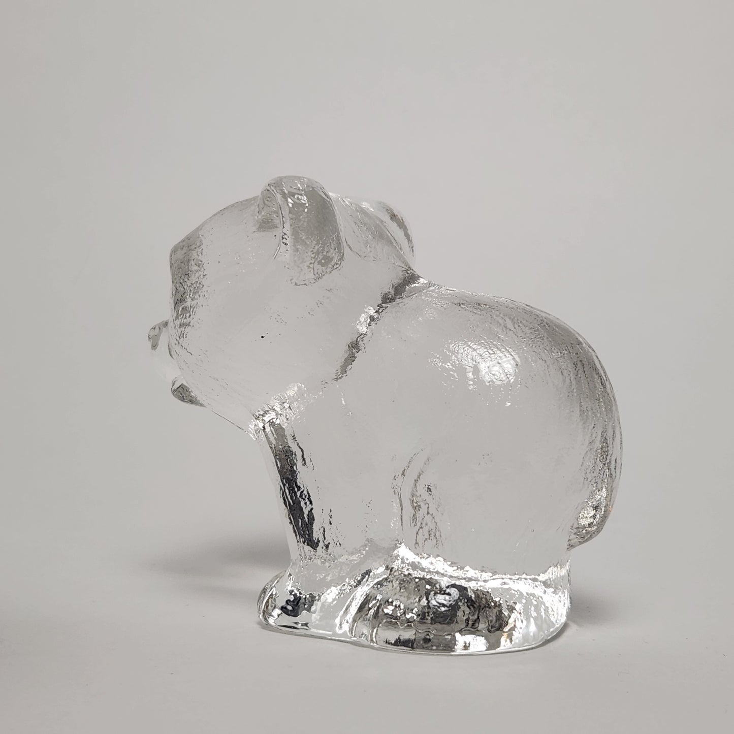 Goebel - Lead Crystal Bear Figurine 1980s