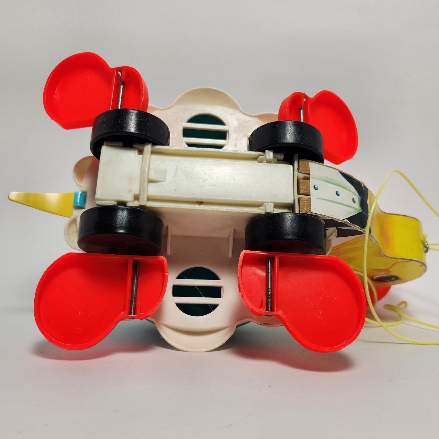 Fisher Price - Tip Toe Turtle Pull Toy 1962