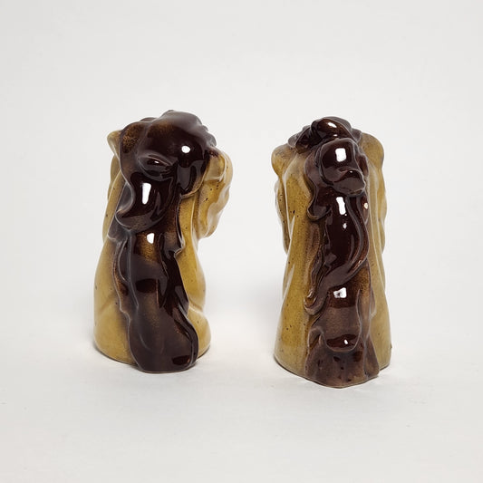 Horse Head Salt and Pepper Shaker Set