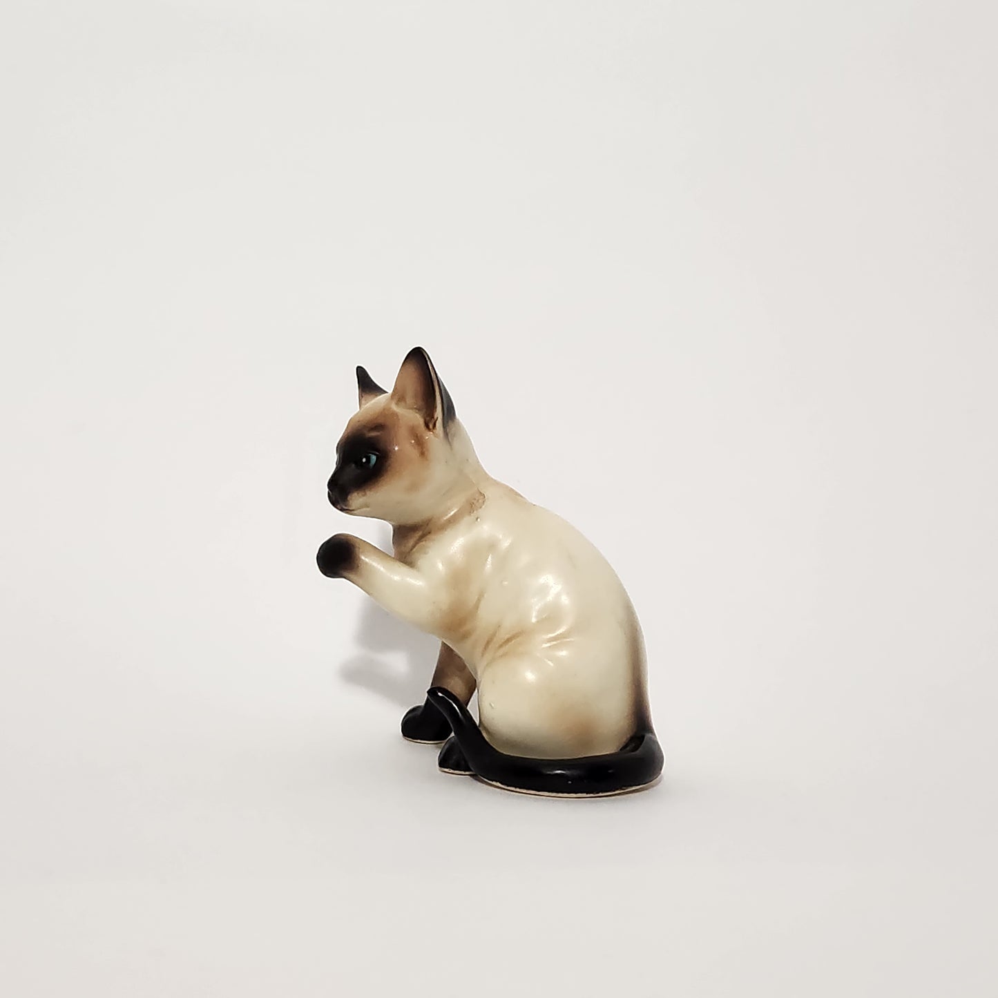 Lefton - Porcelain Siamese Cat Figurines Set of 2