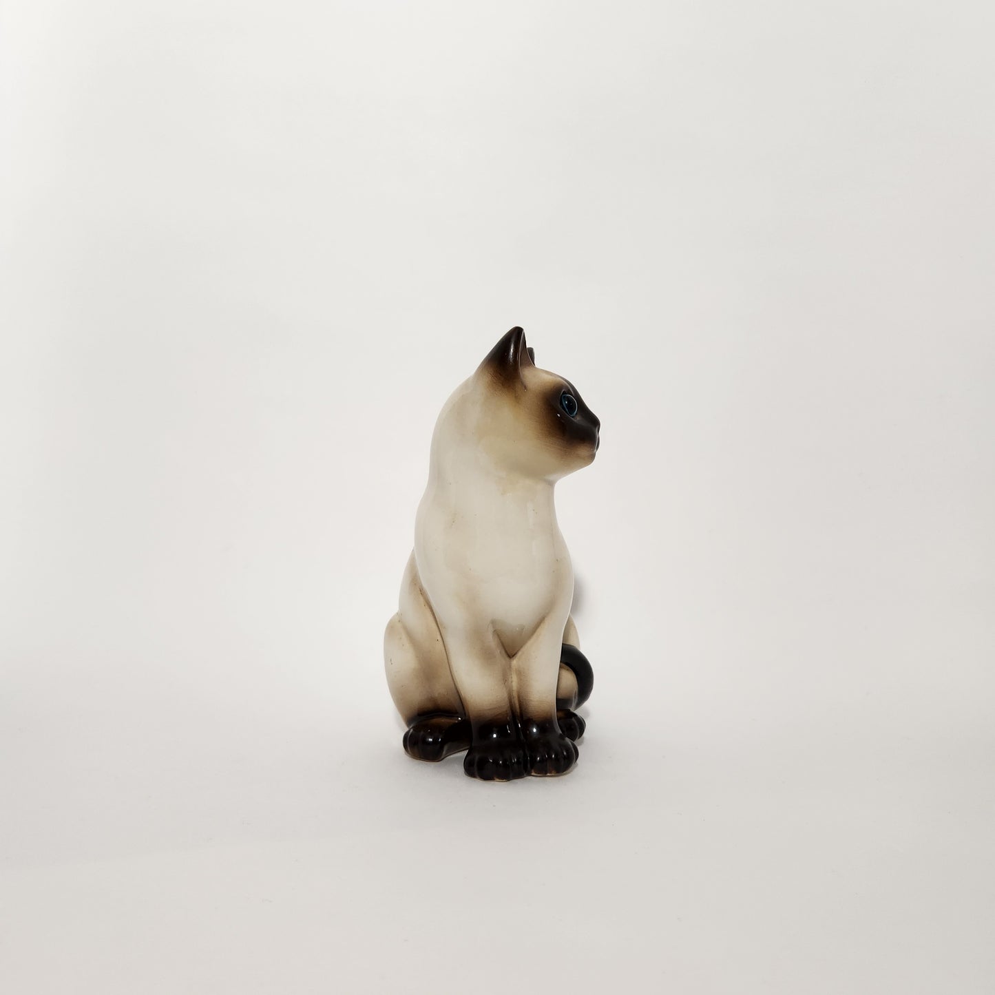 Enesco - Ceramic Siamese Cat Figurines Set of 2