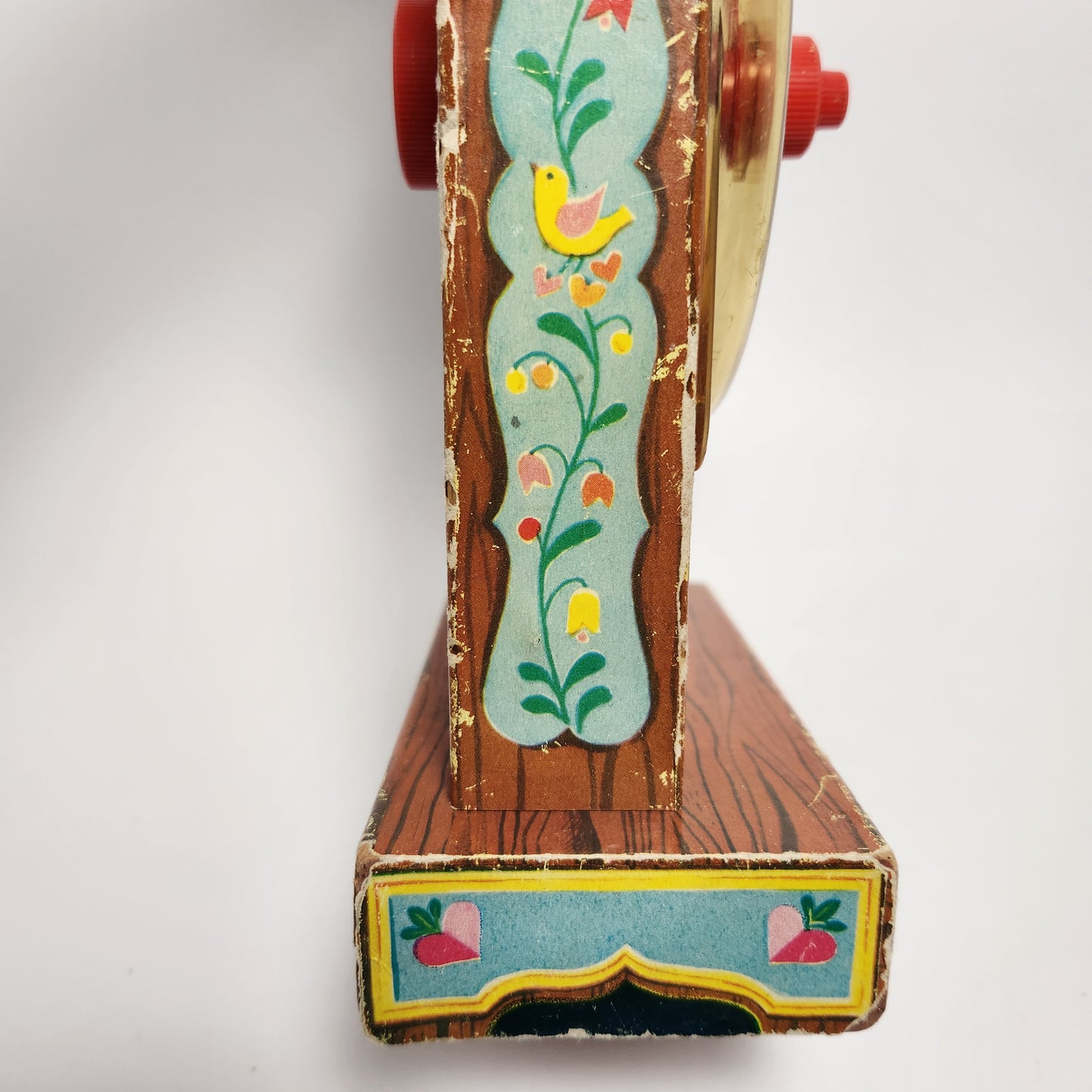 Fisher Price - Musical Tick Tock Clock Toy 1962