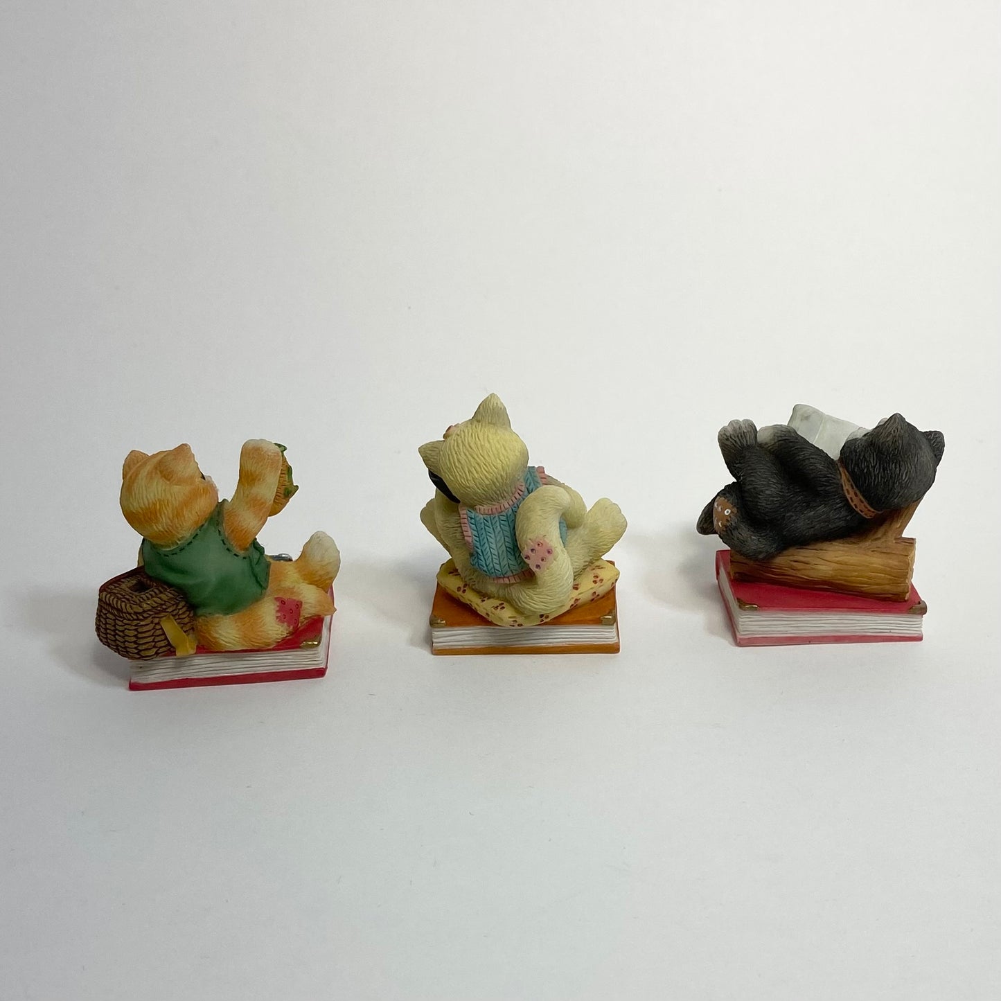 Priscilla Hillman - Calico Kittens Figurines (Set of 3) 1998