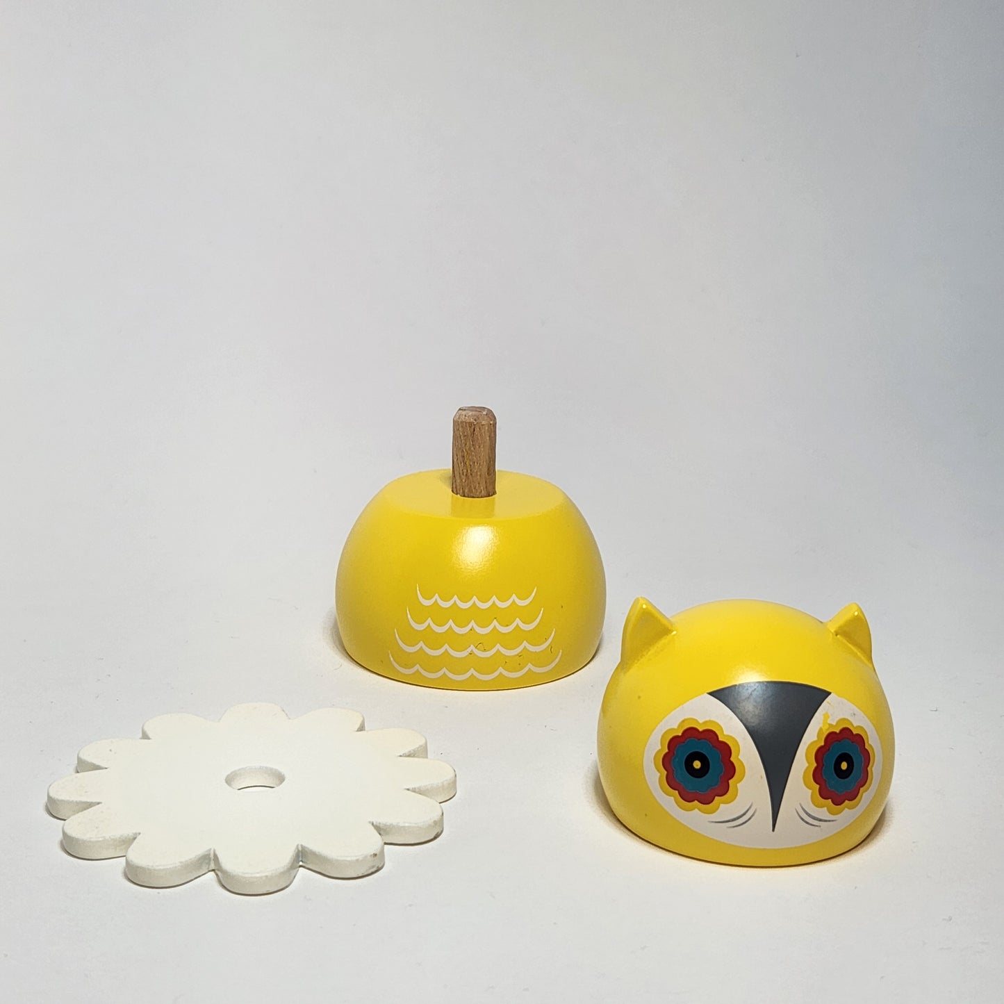 Kidrobot - Nathan Jurevicius - Misko Owl Mini (Yellow/White) 2012