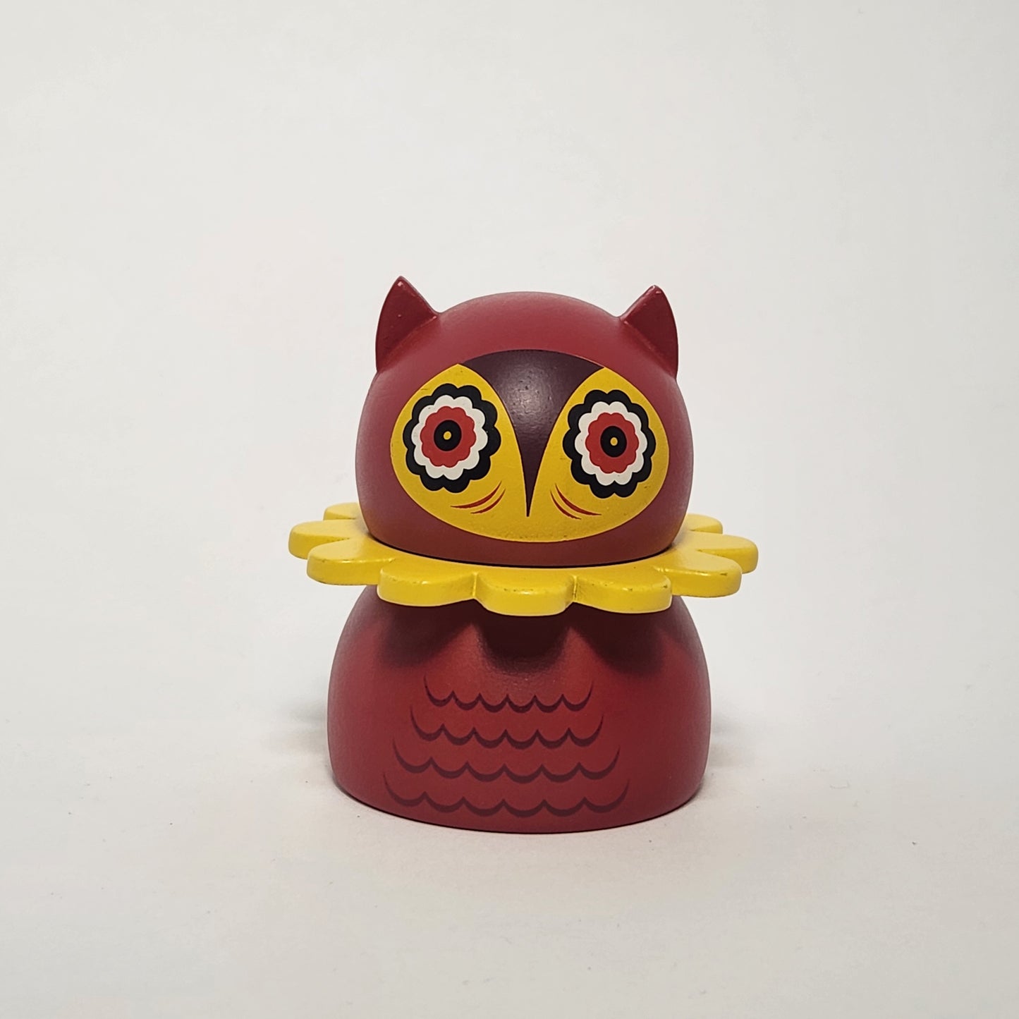 Kidrobot - Nathan Jurevicius - Misko Owl Mini (Red/Yellow) 2012