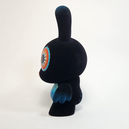 Kidrobot - Nathan Jurevicius - Dievas Dunny 8" (Flocked Black) 2011