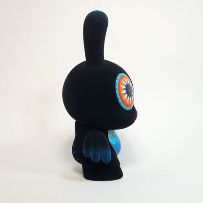 Kidrobot - Nathan Jurevicius - Dievas Dunny 8" (Flocked Black) 2011