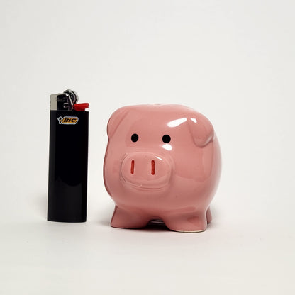 Halved Pink Pig Ceramic Salt and Pepper Shaker Set