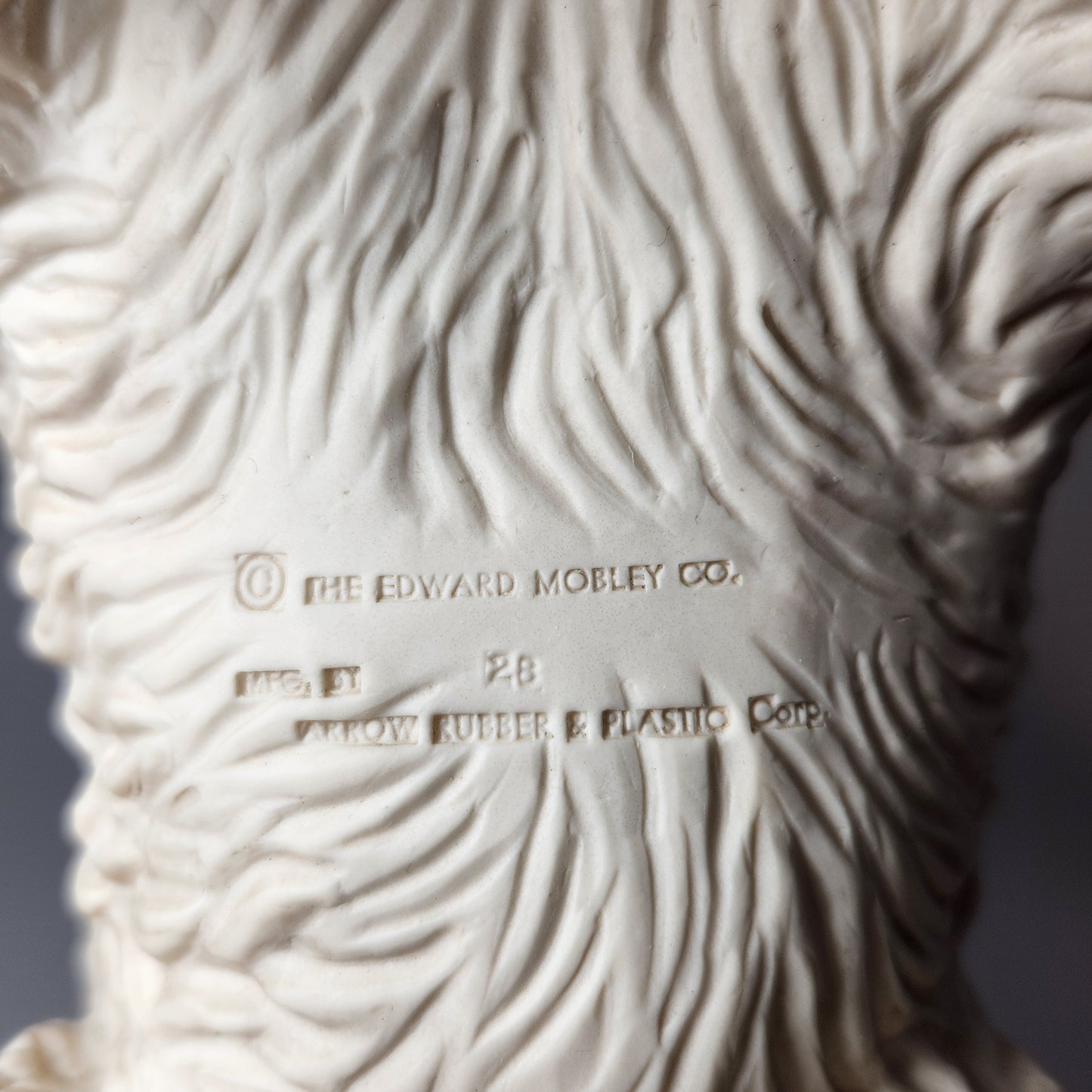 Arrow Rubber and Plastics Corporation - Edward Mobley - Dog Rubber Squeak Toy 1960s