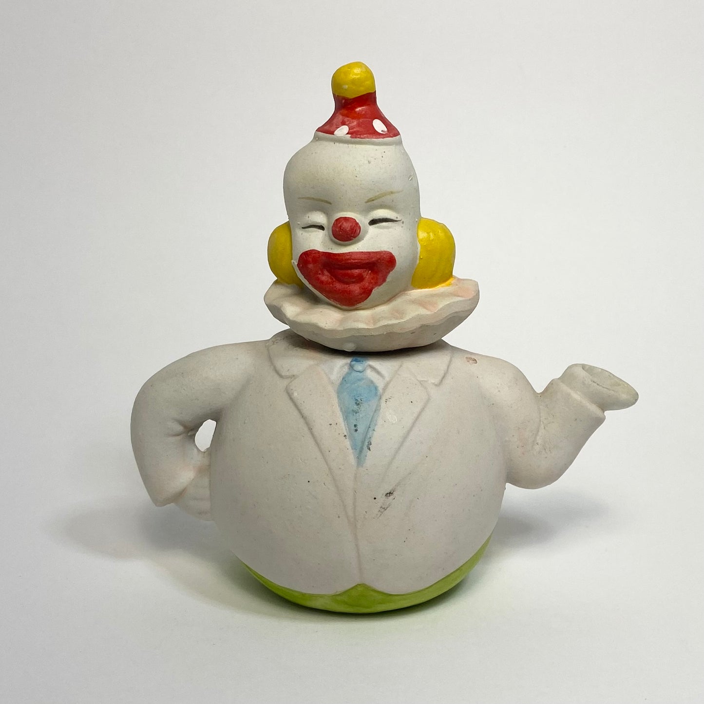 Hand-Painted Clown Teapot