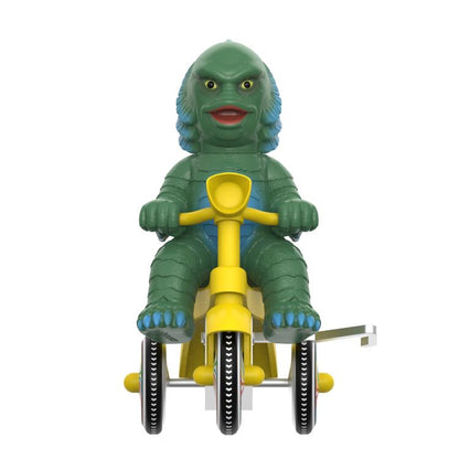 Super7 - Universal Monsters Super Cycles Creature from Black Lagoon (Dark Green with Yellow Trike) 2024 - NEW!
