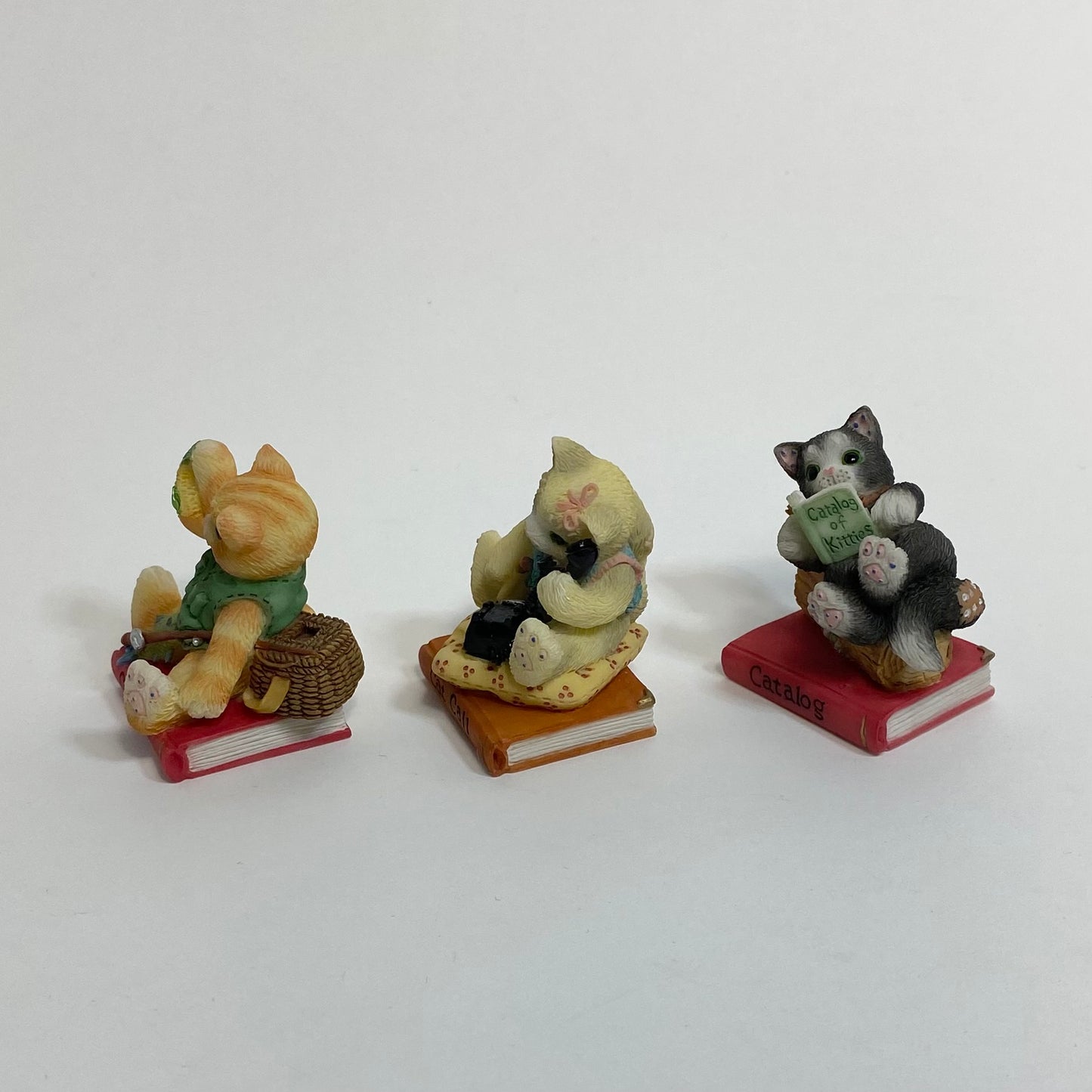 Priscilla Hillman - Calico Kittens Figurines (Set of 3) 1998