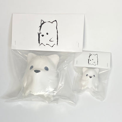 Munky King - Luke Chueh - Ghostbear XL & 2.5" (Glossed Over Set 2022 SDCC Exclusive) - NEW!