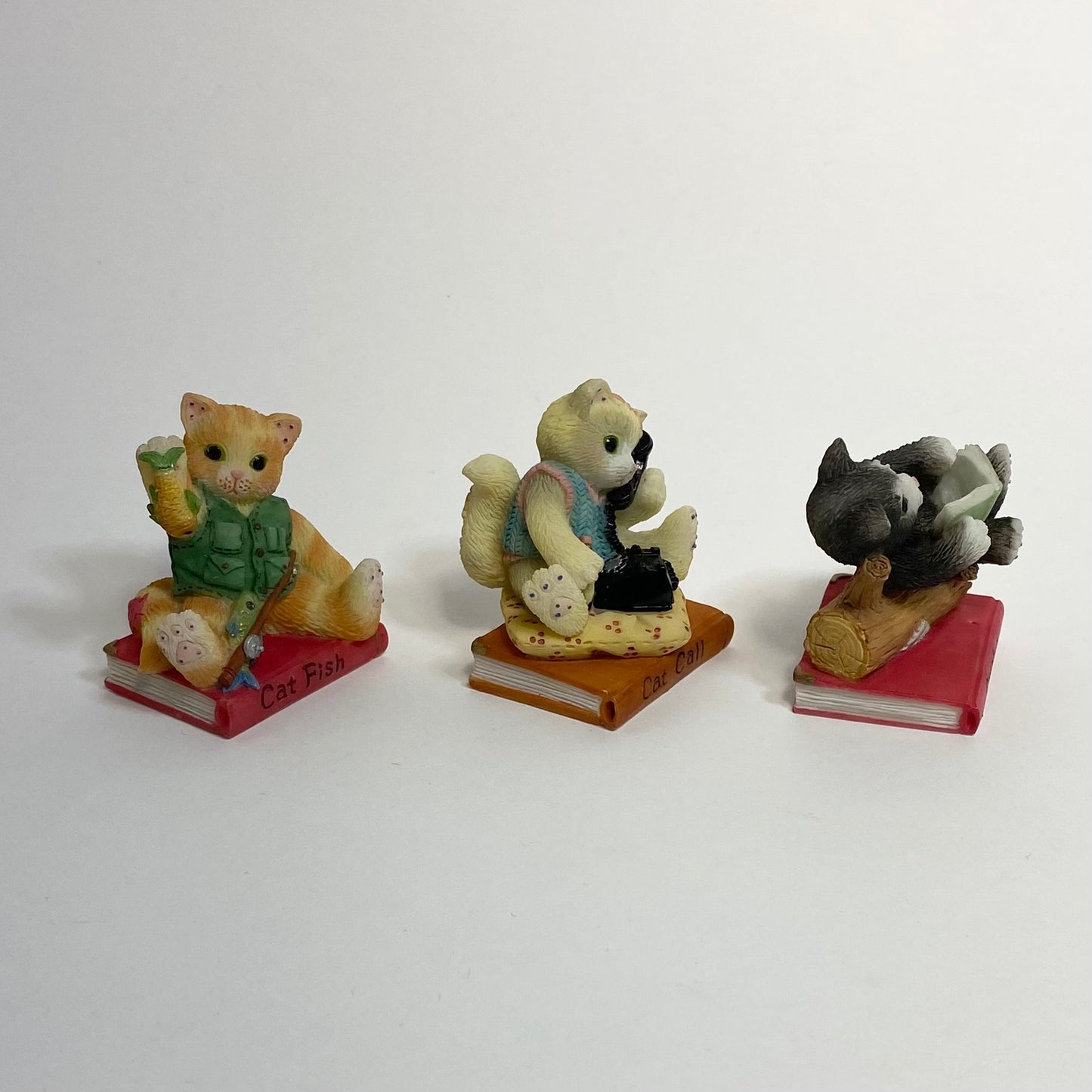 Priscilla Hillman - Calico Kittens Figurines (Set of 3) 1998