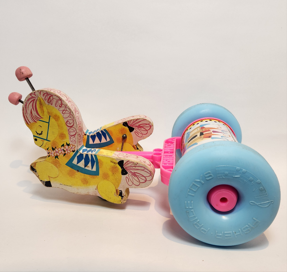 Fisher Price - Banbury Cross Horse Musical Pull Toy 1962