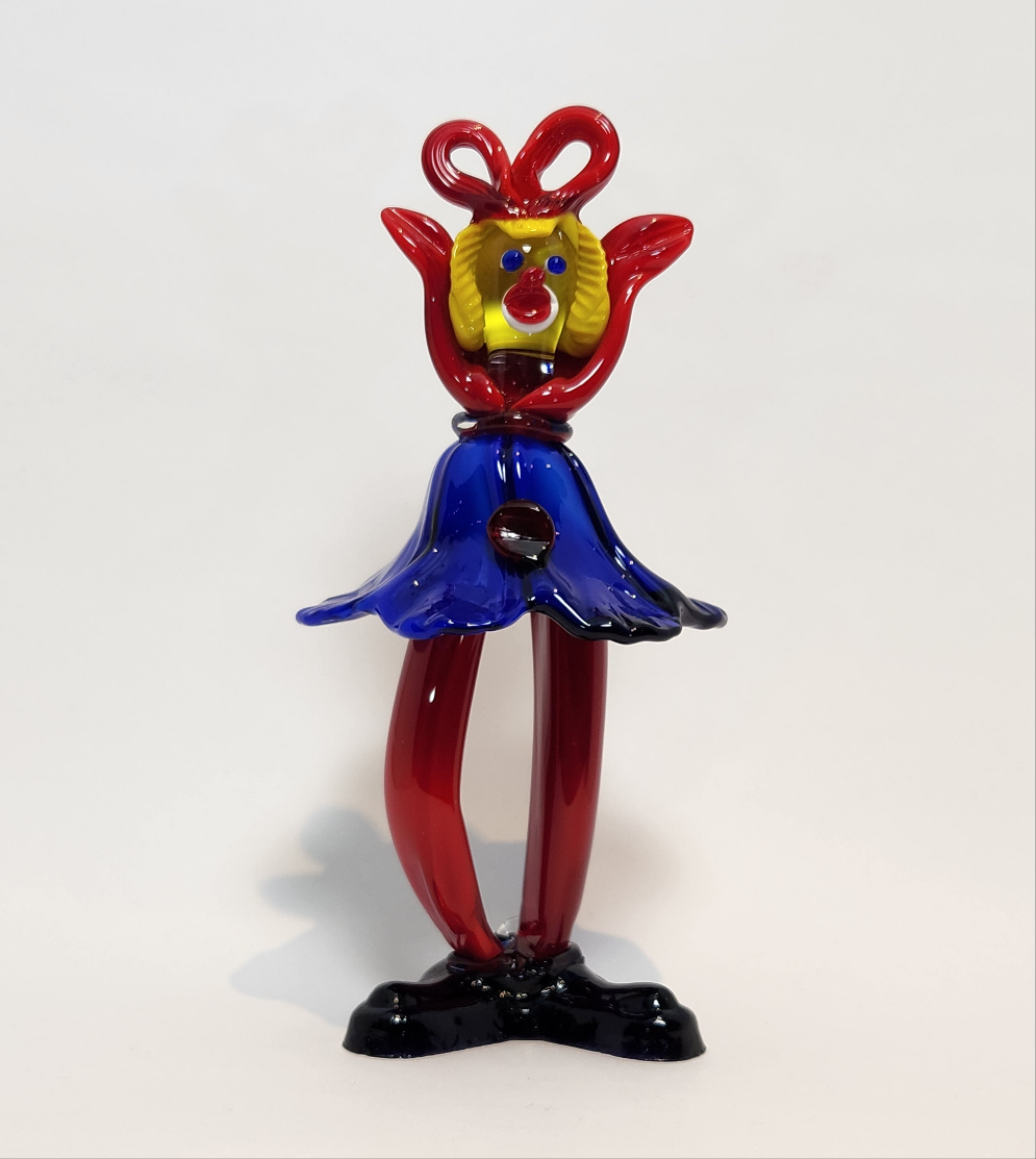 Murano - Glass Clown Figurine