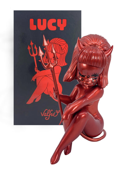 3D Retro - Valfre - Lucy (Metallic Red Edition) - NEW!