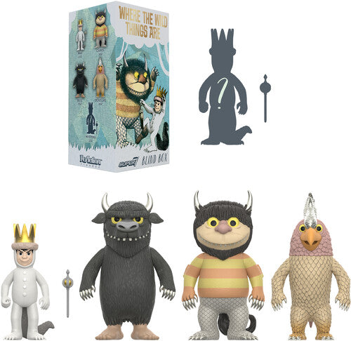 Super7 -  ReAction - Where the Wild Things Are Wave 01 (BLIND BOX) 2025 - NEW!