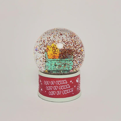 100% Soft - Dumpster Fire Snow Globe - NEW!