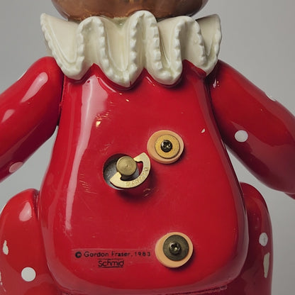 Schmid - Gordon Fraser - Jester Clown Bear Music Box 1983