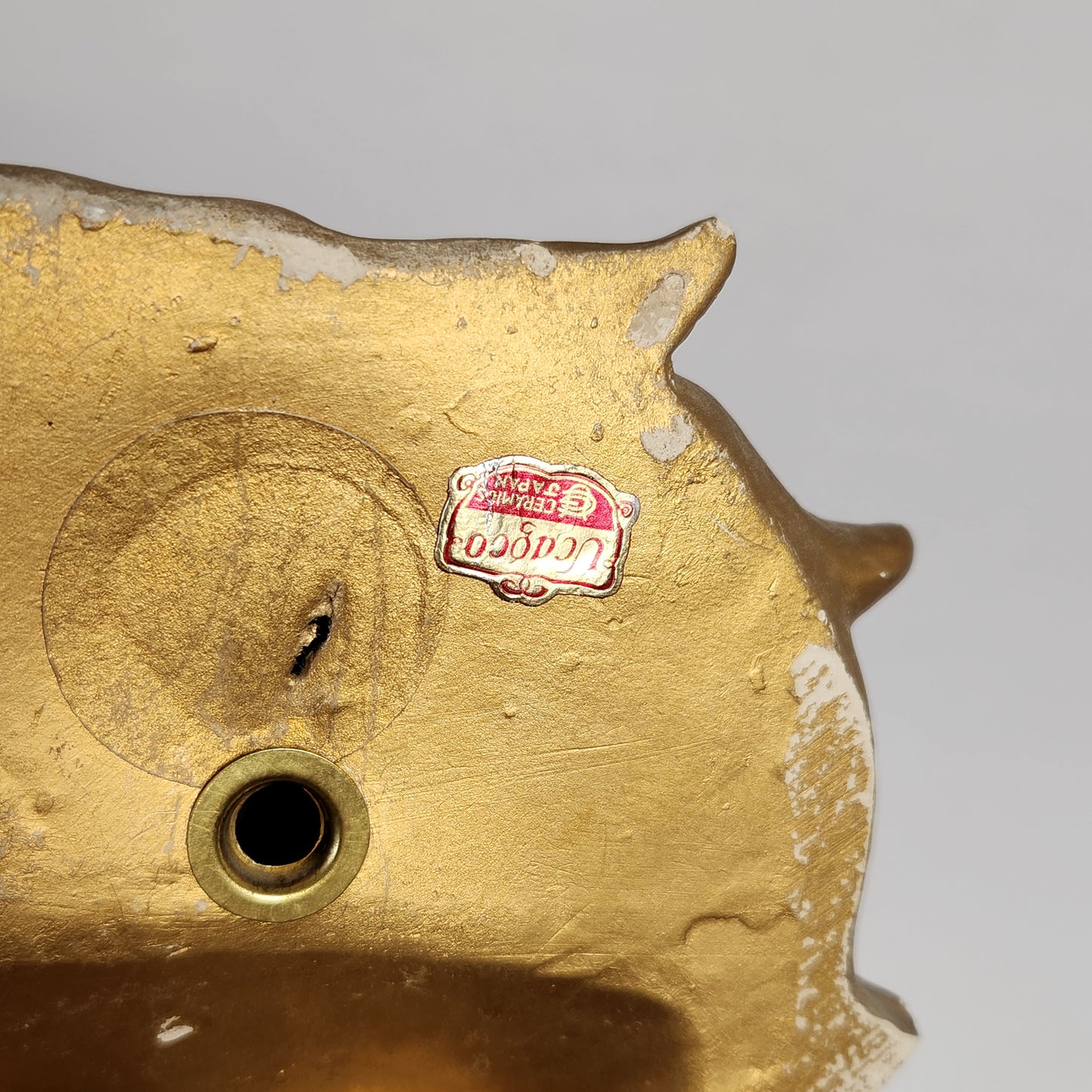 Ucagco - Comedy and Tragedy Gold Theater Masks Set of 2