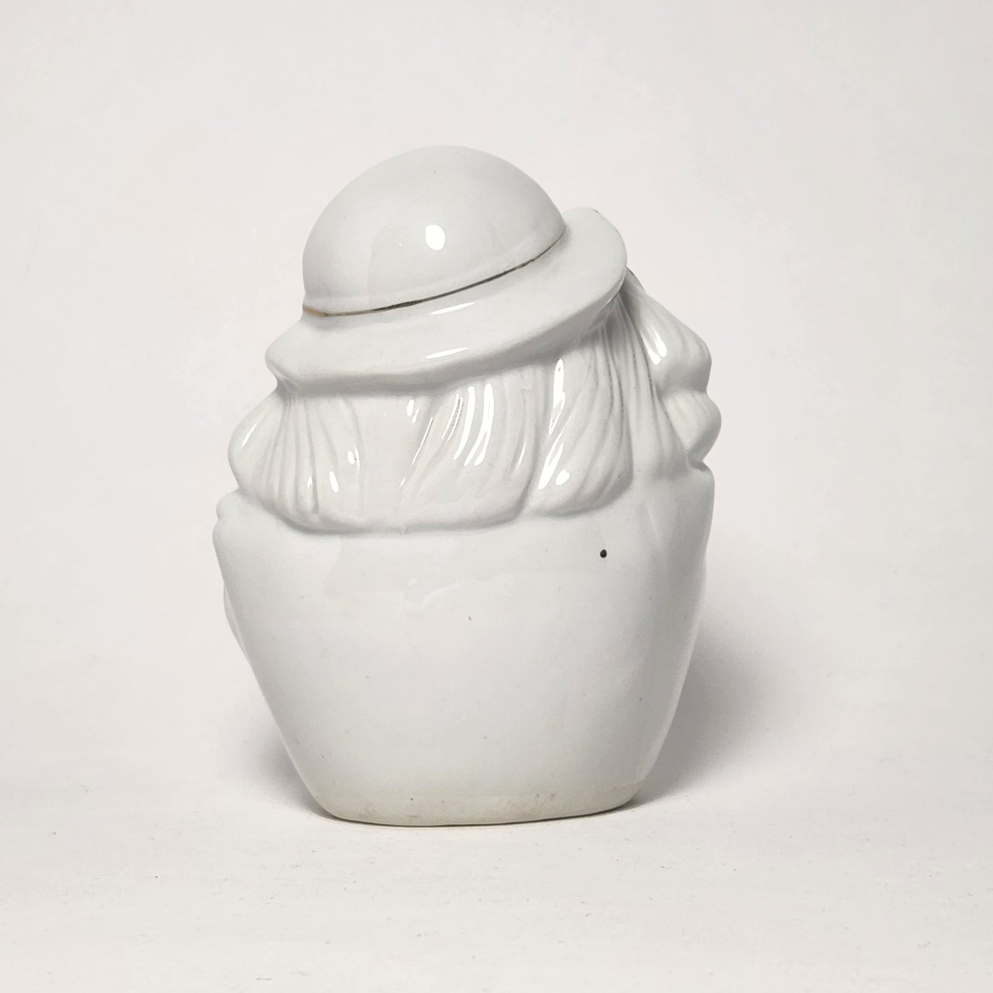 GOT - Porcelain White and Gold Clown Head Bust Figurine