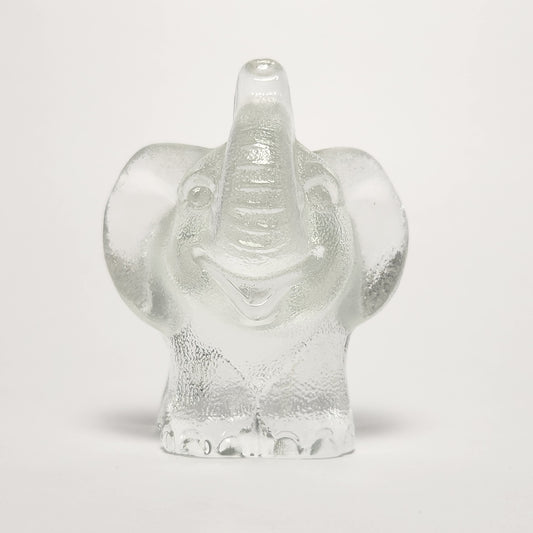 Goebel - Lead Crystal Elephant Figurine 1980s