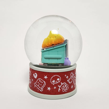 100% Soft - Dumpster Fire Snow Globe - NEW!