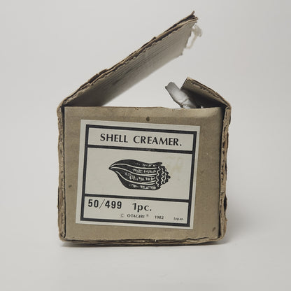 Otagiri - Ceramic Shell Creamer 1982