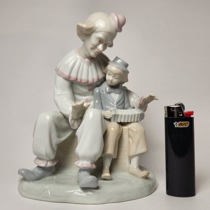 George Good Co. - Porcelain "Gaylord" Accordion Clown Figurine