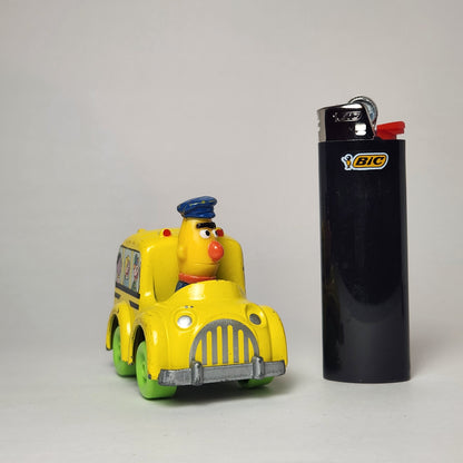 Playskool - Sesame Street Die Cast Car Bert School Bus 1983