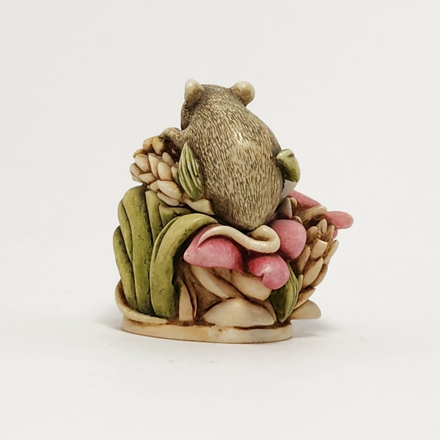 Harmony Kingdom - Sherman Drackett - Field Day Mouse Trinket Box 2000