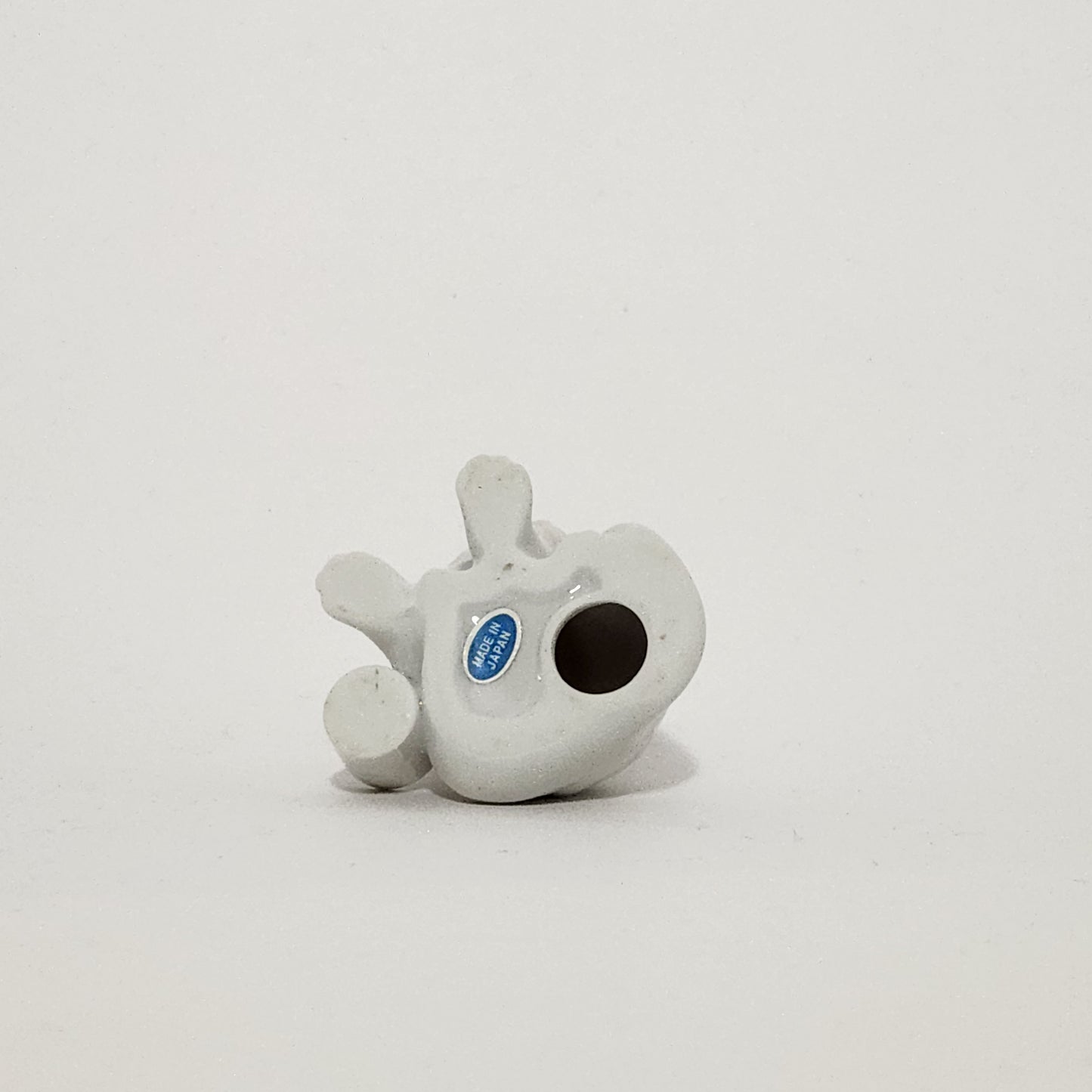 Porcelain White Cat Match Holder